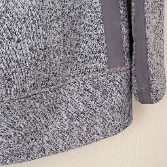 Like New! Athleta Stronger Hooded Jacket Zip-Up Gray Pockets in Size XS - Picture 9 of 14